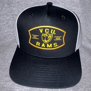 🐏🏟️ VCU Rams Two-Tone Trucker SnapBack Hat 🏟️🐏